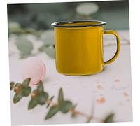 Garneck 2 Pièces Vintage Multi Function Mug Set Iron Cups With Portable Handle For Milk Tea Soup Practical And Sturdy Household Drinkware