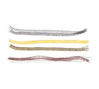 Garneck 20 Faux Cils pour Poupée Soi-même, 0,6 Cm, Multicolores 20 Pièces, Accessoires de Bricolage pour Garçon et Filles, Matériel de Fabrication de Cils Naturels
