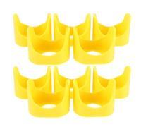 Garneck 20 Pièces Emergency Stop Button Cover Plastic Protector With Warning Frame Removable Safety Shield For Desktop And Car Control Switches