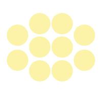 Garneck 20 Pièces Gel Correction Couleur Jaune Autocollant pour LED Spots et Tubes Filtres Lumineux Ambiance Chaude pour Décoration Maison Studio et Événements