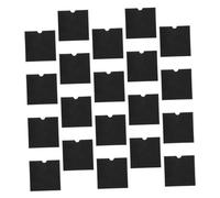 Garneck 20 pièces Pochettes CD DVD Papier Kraft Enveloppes de Rangement Résistantes pour Disques Protections Légères et Réutilisables pour Stockage et Transport de CD DVD