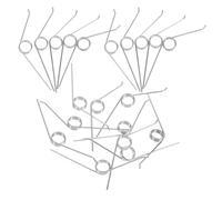 Garneck 20 Pièces Ressorts à Torsion Robustes pour Couvercle de Poubelle Ressorts de Tension pour Pédale de Rechange pour Poubelles à Commande Au Pied de Bruit Entretien Facile