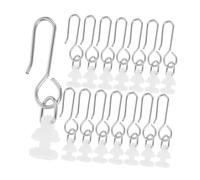 Garneck 200pcs Plastique Curtain Tracks Crochets Plafon
