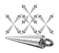 Garneck 20pièces Breloques Cônes Alliage de Zinc Charms pour Bijoux DIY Pendentifs Gothiques pour Création de Colliers Bracelets Porte-clés Polyvalents