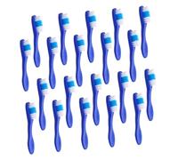 Garneck 20pièces Brosse à Dents Miniature Brosse à Dents Portable Et Pratique Pour Établissements Correctionnels Design à Manche Pour Contrôle Optimal Accessoire Pour Maintenir