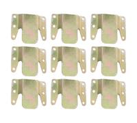 Garneck 20pièces Connecteurs de Canapé Acier Équerres de Fixation Renforcées pour Canapés Modulaires Sectionnels Accessoires Robustes pour Assemblage Meuble Maintien Stable