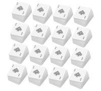 Garneck 24 Ensembles Jeux de Cartes Miniatures Cartes Amusantes de Voyage de Fête Petites de Jeu pour Activités Intérieures et Extérieures