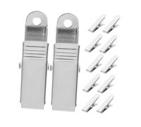 Garneck 24 pièces Pinces Câble Métalliques Mini à Ressort Lot de Clips Alligator Durables pour Travail Électrique et Laboratoire Pinces Petites pour Test et Fixation Câbles