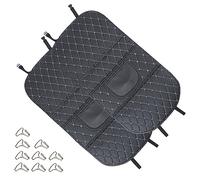 Garneck 2pièces Housses De Siège Auto Lot de Protections De Dossier Tapis De Protection Facile à Nettoyer Organiseurs De Siège avec Pochette De Rangement