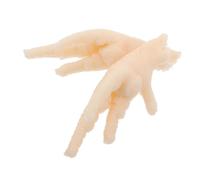 Garneck 2pièces Pattes de Poulet Factices Décoration Alimentaire Réaliste Modèle de Poulet Rôti pour Présentation Culinaire Accessoire de Cuisine Fausse Nourriture pour Buffet ou Photo