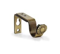 Garneck 2pièces Supports De Tringle à Rideau pour Rideaux Montage Facile Style Bronze Vintage Accessoires De Corniche