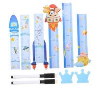 Garneck 2pièces Toise Murale Animaux Pour Règle De Croissance Évolutive Mesure De Hauteur Effaçable Décoration De Chambre Infantile