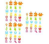 Garneck 3 Ensembles Logo en Verre De Silicone Verres À Pinte Argenterie Ouvreur Barre De Néons Marqueur De Vin De Cueillette Marqueurs De Boisson Remplaçables Gel De Silice Pièces * 3