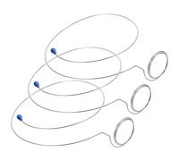 Garneck 3 Pièces Anneau de Fixation en Fer pour Loupe de Bijoutier, Support Réglable et Outil Pratique pour Réparation de Montres en Magasin