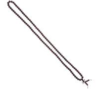 Garneck 3 pièces Bracelet Bouddhiste Perles de Bois de Santal Rouge Foncé Perles pour Méditation Prière et Protection Spirituelle Homme Femme