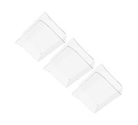 Garneck 3 Pièces Stockage De Serviettes Dispensateur De Serviette En Papier De Cuisine Porte-serviettes Distributeur De Mouchoirs En Papier Porte-serviette De Restaurant Transparent