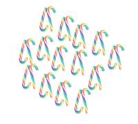 Garneck 30 Pièces Ornements Canne Souple Noël Décorations Sucre Simulé Accessoires Diy Festif