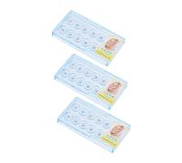 Garneck 30 pièces Ornements de Dents Brillant Décorations Dentaires DIY Durables et Élégantes Accessoires de Bijoux pour Dents Boîtes Blancs