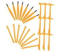 Garneck 30pièces Hammer Chisel Brush Archaeological Excavation Tool Kit for Kids Dinosaur Digging Set for Science and Geology Exploration