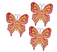 Garneck 3pièces Décoration Murale Art Iron Vintage Pour Jardin Et Intérieur Ornement Élégant Pour Balcon Salon Terrasse Et Plus