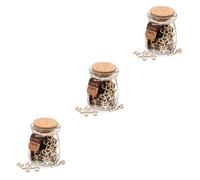 Garneck 3pièces Hugs in a Jar Pot Bois Hug Unique Et Élégant pour Anniversaires Mariages Et Saint-Valentin Décoration De Table Compacte Et Chaleureuse