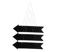 Garneck 3pièces Lot De Panneaux De Tableau à Suspendre Flèches Décoration Murale Tableau à Messages Pour Mariages Et Maison