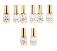 Garneck 4 Ensembles Flacons De Voyage Anti-Fuites Flacon Pulvérisateur À Brume Fine Parfums Compte-Gouttes Mini Flacon Pulvérisateur Rechargeable Bouteilles De Voyage Non 2 pièces * 4