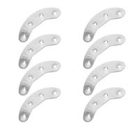 Garneck 4 Paires Kit de Réparation de Talon en Fer 48mm | Métal Renforcé, Traction Antidérapante et Stabilité, Usage Extérieur, Bottes Habillées, Pluie ou Gel