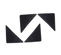 Garneck 4 pièces Autocollants Dérapants pour Tapis Fixation pour Sols Protection des Coins de Tapis Installation Facile et Adhésif Puissant