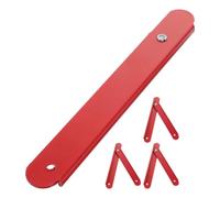 Garneck 4 Pièces Kit de Charnières de Remplacement pour Échelle Métallique en Acier Galvanisé Support Pliant Rouge Offrant Portabilité et Stabilité Supérieure