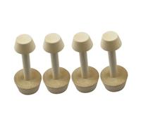 Garneck 4 pièces Tampon à Pâtisserie Outil de Cuisine Ergonomique pour Modeler Pâte à Tartelettes Mini Muffins et Quiches