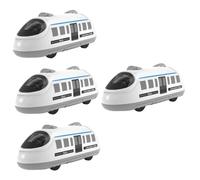 Garneck 4 Pièces Train à Vitesse Mécanisme Inertie Éducatif pour Développer Imagination Compétences Manuelles