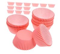 Garneck 400 Pièces Lot de Caissettes Papier à Muffins Résistantes Haute Température Graisse Liners pour Cupcakes Moules Jetables pour Pâtisserie et Desserts