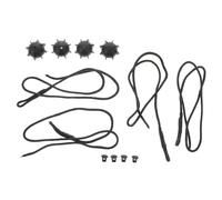 Garneck 4pièces Cordon De Suspension pour Tablette Arrière Corde De Séparation De Coffre Organisateur De Coffre avec Couvercle Sangle De Compartiment à Bagages pour Voiture