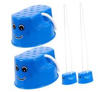 Garneck 4pièces Échasses pour Garçon Fille Jouet Équilibre pour Maternelle Jouet Stepper pour Entraînement Sensoriel des Tout-Petits