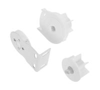 Garneck 5 Pièces Accessoires pour Store Enrouleur, Mécanisme de Tête de Store Enrouleur, Plastique Blanc, Fonctionnement Silencieux, Précision, pour Installation DIY la Maison