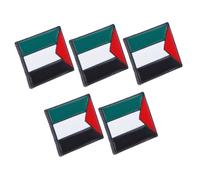 Garneck 5 pièces Broches Palestine Zinc Alliage Lot de Épingles Légères pour Vêtements Sacs Accessoires Badge Sac à Dos Décoratif pour Célébrations et Manifestations