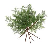 Garneck 5 Pièces cyprès Artificiel Fausses Branches Décoration de fête de Mariage Faux persistant Accessoire Bricolage Decoration Noel Bouquets artificiels Plantes artificielles Green