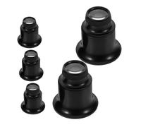 Garneck 5 Pièces Loupe pour avec Monture Tête Loupe Grossissante Haute Définition pour Réparation de Montres Bijoux et Inspection Oculaire Outil Mains pour Travaux de Précision
