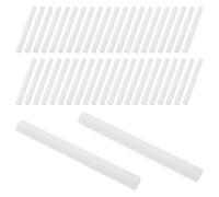 Garneck 50 Bâtonnets en Coton Filtrant Blanc pour Humidificateur, Diffusion de Parfum et Double Protection, Accessoires pour Maison et Bureau, Pack de 50 Pièces