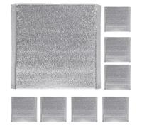 Garneck 50 pièces Pochettes Alimentaires Jetables en Aluminium Épais Isolation Thermique pour Conservation Fraîche Transport de Nourriture Pique- et Livraison 50 pcs 3mm 20x20cm