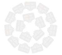 Garneck 50pcs Bouchons de Protection Rj45 en Silicone Blanc pour Port Réseau Ethernet, Capuchons Anti-poussière pour Routeurs et TV, Prévention des Erreurs et Pannes Réseau