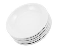 Garneck 5pièces Plateau Chauffe-Cire Rond Réutilisable Accessoire pour Brûleur à Cire Remplacement De Plat pour Fondoir à Cire