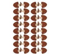 Garneck 8 Paires Boutons à Bascule Corne pour Manteaux à Coudre Fermeture pour Vestes et Pulls Accessoires de Couture Polyvalents et Confortables