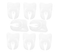 Garneck 8 Pièces Ballons Géants de Dent pour Décoration de Fête Anniversaire et Shower Accessoires Amusants pour Thème Dentier Couleur Blanche