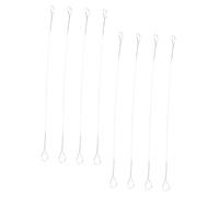Garneck 8 pièces Set de Fils Coupé Fromage Acier Inoxydable Trancheuse à Fil pour Fromage Beurre et Jambon Ergonomique pour Cuisine Professionnelle et Maison