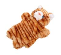 Garneck à Main en Peluche Chat 25Cm pour Tout-Petits Jouet Interactif Développement Motricité Fine Histoires Jouet Éducatif