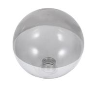 Garneck Abat-jour Globe en Verre Semi-fumé 150 Mm Diamètre, Cache-ampoule Compatible 2-2,2 Cm, Abat-jour Sphérique de Remplacement pour Lustre G9, Diffuseur de Lumière Douce, Couverture