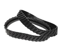 Garneck Accessoire de Piscine 2pièces Piste de Pneu de Piscine en Caoutchouc Noir Compatible avec Machine de Nettoyage de Piscine Zodiac MX8 pour Nettoyage de Piscine