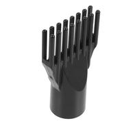 Garneck Accessoire Embout Peigne Sèche-cheveux en Abs Résistant Haute Température, Embout Buse pour Sèche-cheveux, Compatible Coiffure Animaux, Souffleur pour Soin Poils, Accessoire